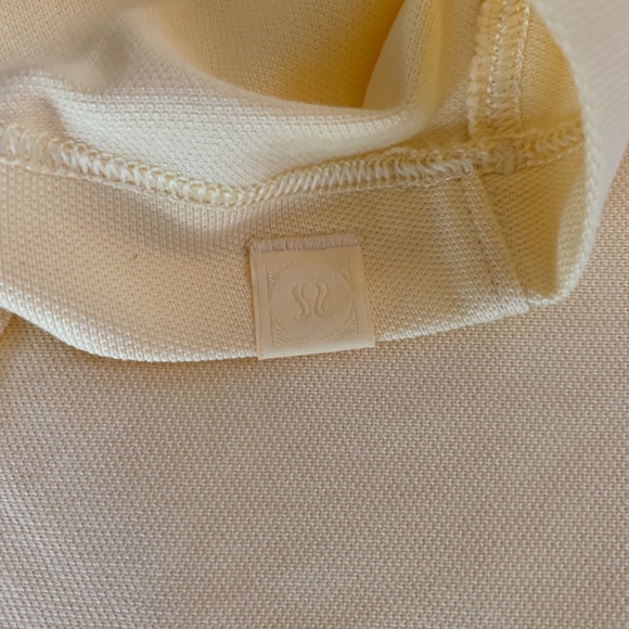 Lululemon men’s short sleeve yellow polo shirt XL - Picture 4 of 4